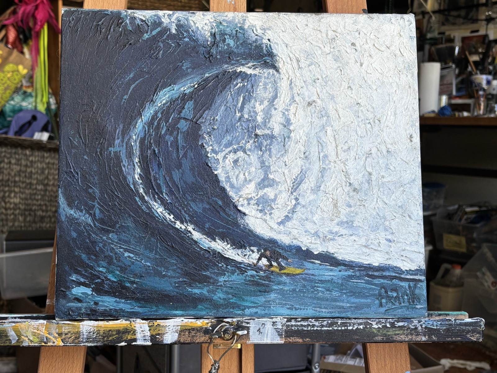 Surfing Jaws — in studio